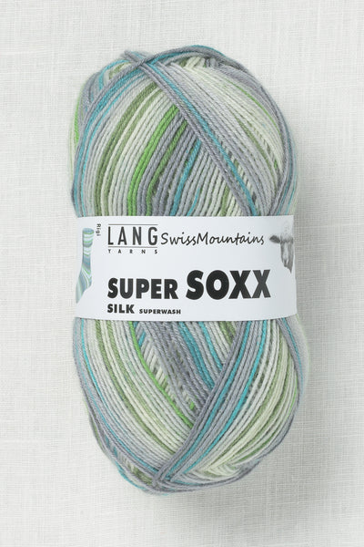 Lang Yarns Super Soxx Silk 408 Rigi