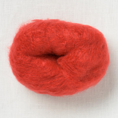 Wool and the Gang Take Care Mohair Lipstick Red