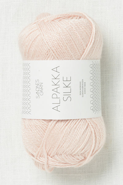 Sandnes Garn Alpakka Silke 3511 Powder Pink