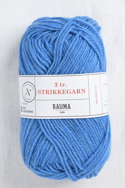 Rauma 3-Ply Strikkegarn 151 Blue Jean
