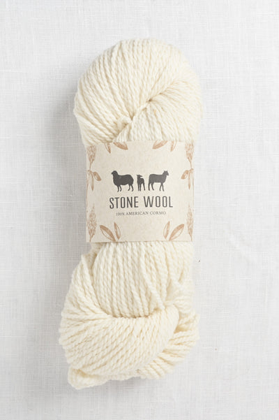 Stone Wool Cormo Scour (50g skein)