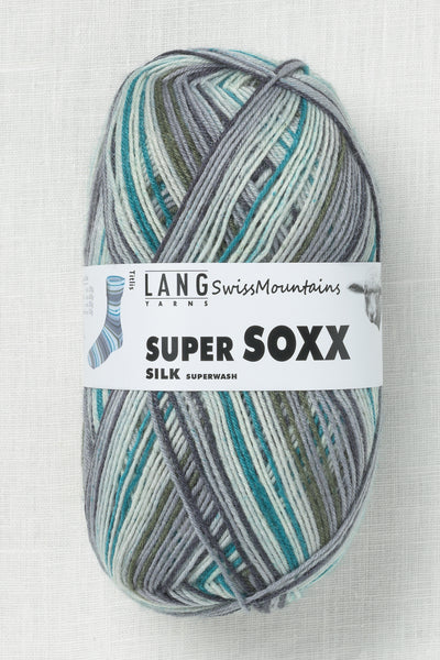 Lang Yarns Super Soxx Silk 412 Titlis