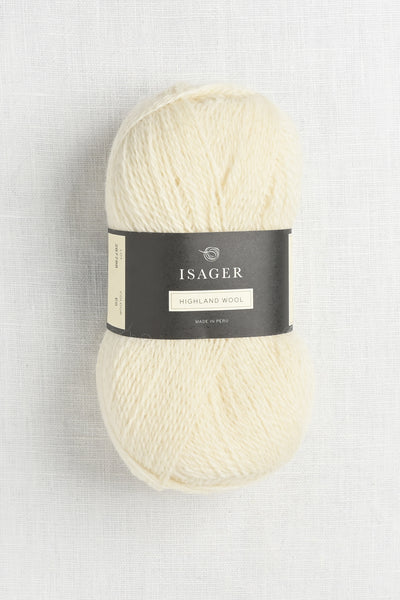 isager highland wool e0 natural