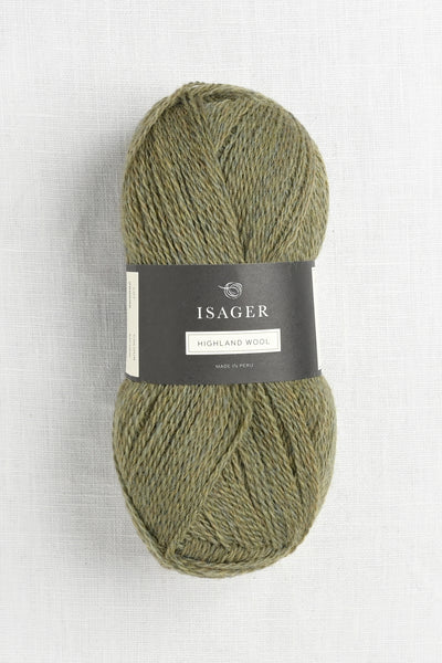 isager highland wool moss