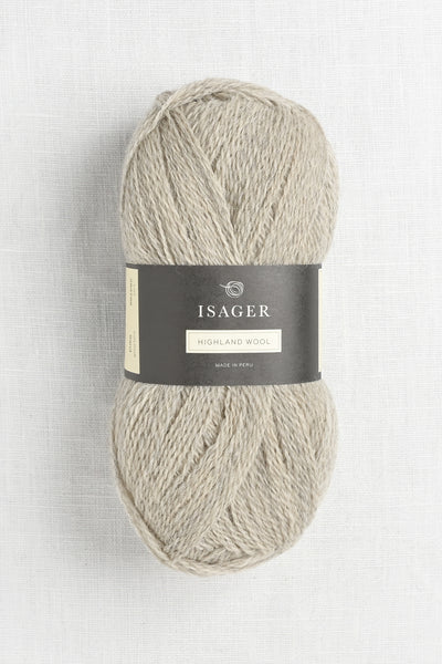 isager highland wool sand
