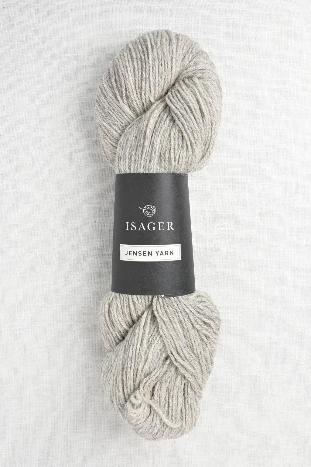 isager jensen yarn 2s light grey