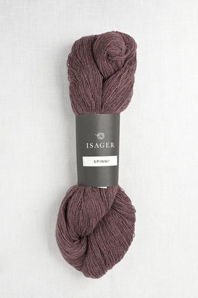 isager spinni 52s plum 100g
