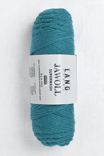 lang yarns jawoll 188 teal