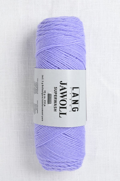 lang yarns jawoll 246 lavender