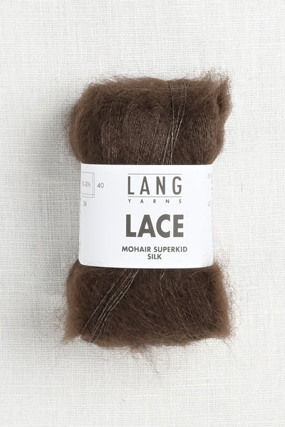 lang yarns lace 168 dark brown
