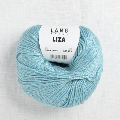 lang yarns liza 74 light teal