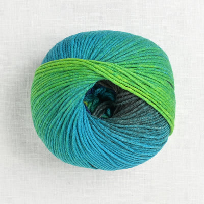 lang yarns merino plus color 204 black green blue