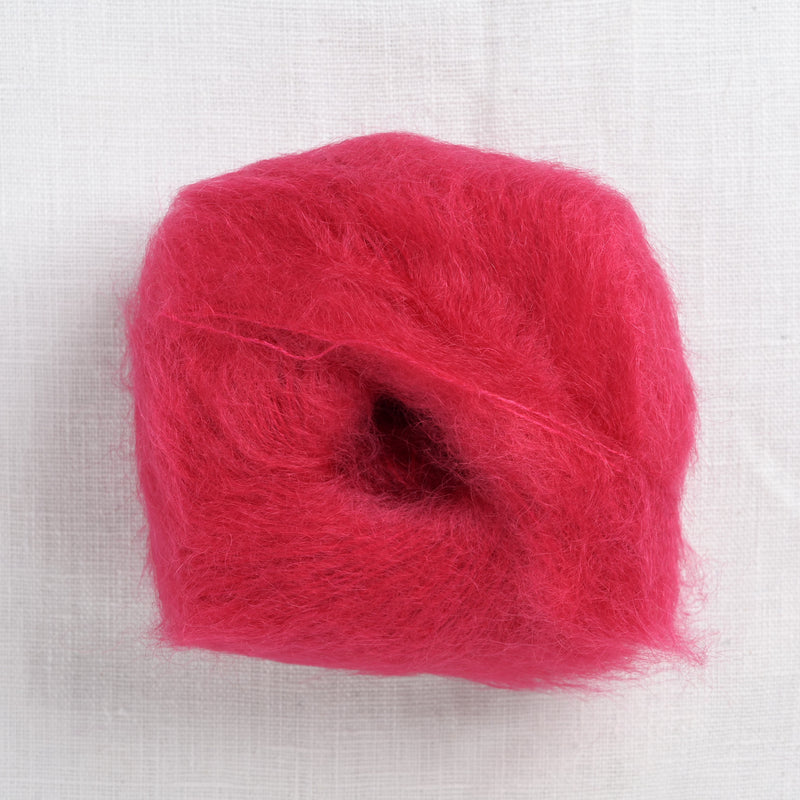 lang yarns mohair luxe 61 bright red