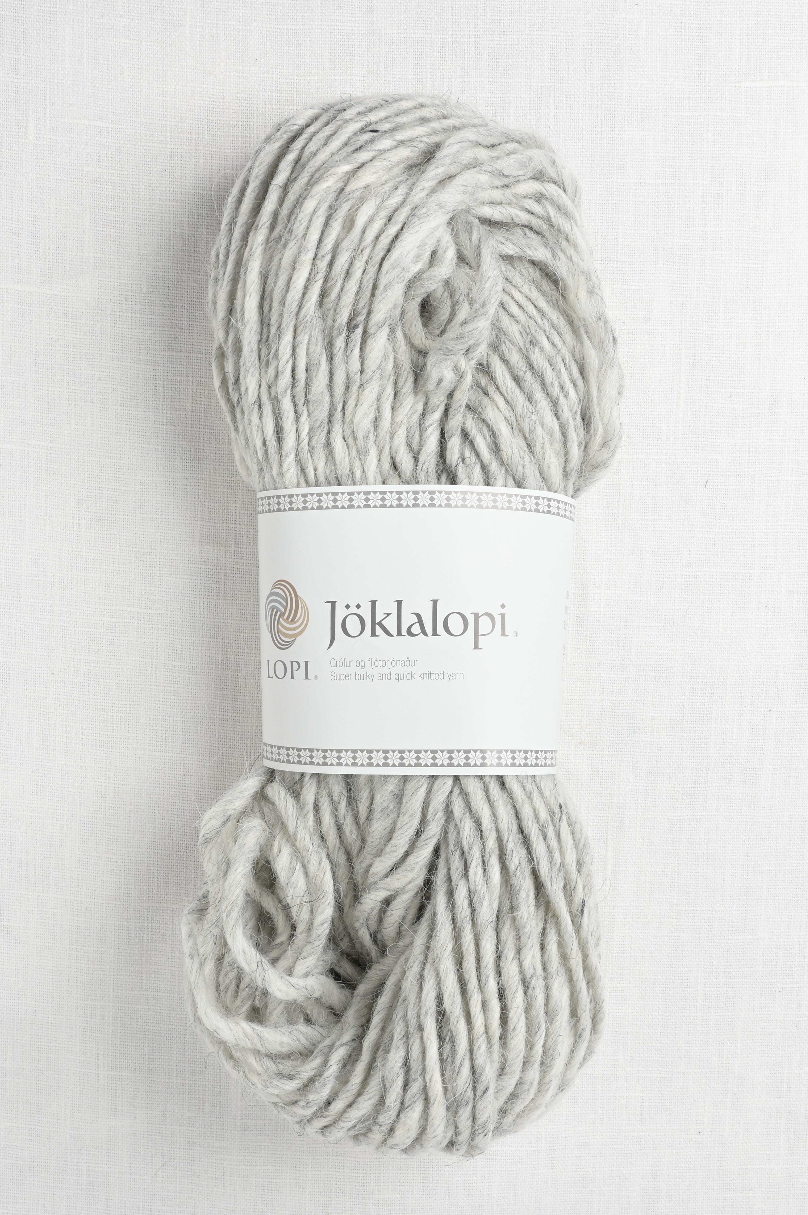 Loops & Threads Faux Fur Yarn - Grey - 1 Each