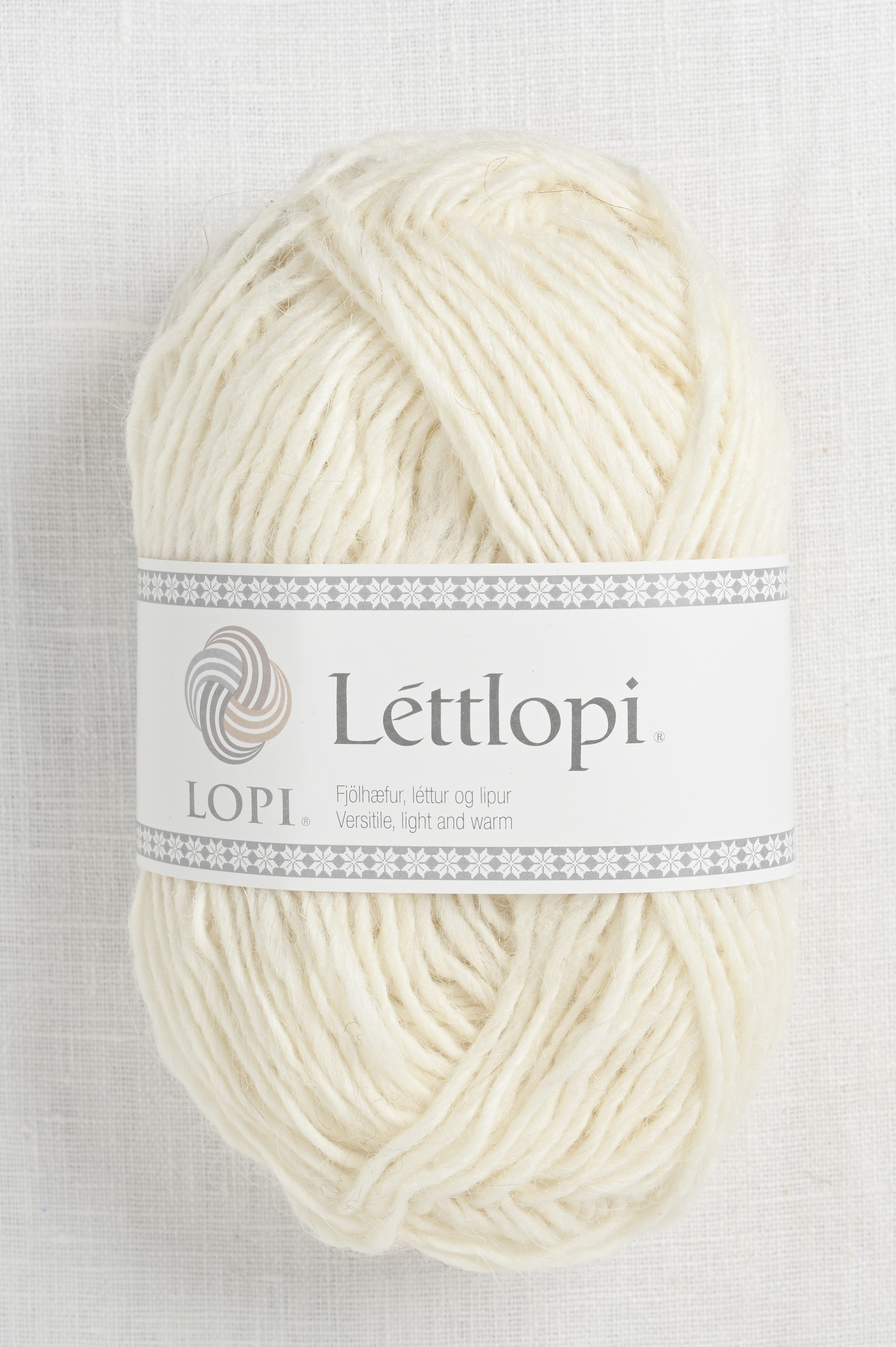 Lopi Lettlopi 0051 White – Wool and Company