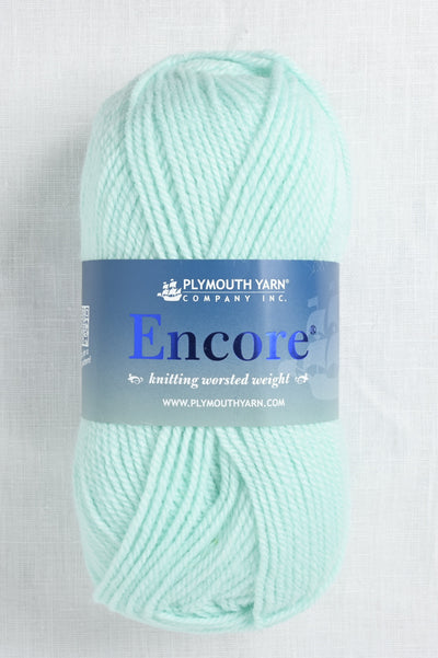 plymouth encore worsted 1201 pale green