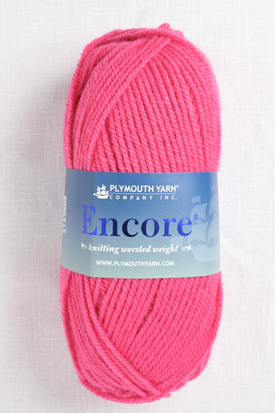 plymouth encore worsted 137 california pink