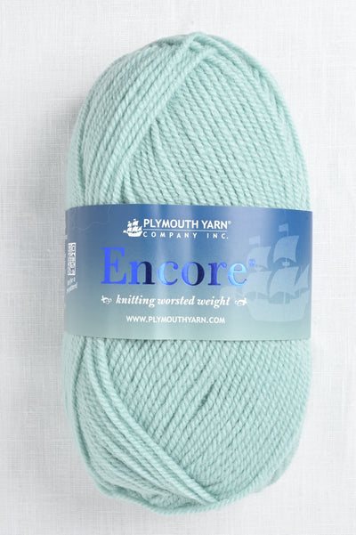 plymouth encore worsted 154 blue haze