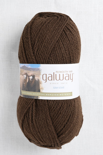 plymouth galway worsted 208 walnut