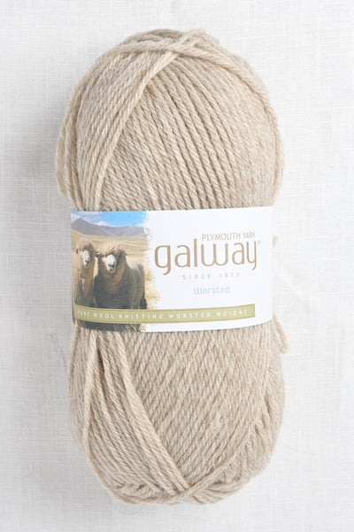 plymouth galway worsted 722 sand heather