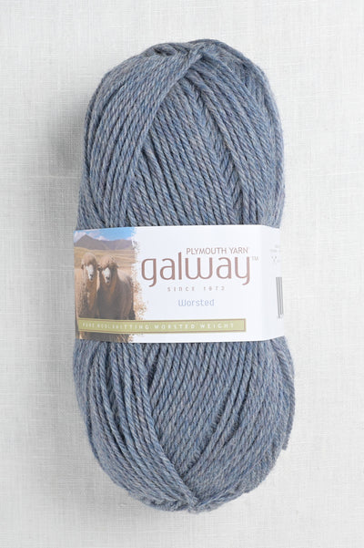 plymouth galway worsted 774 stonewash heather