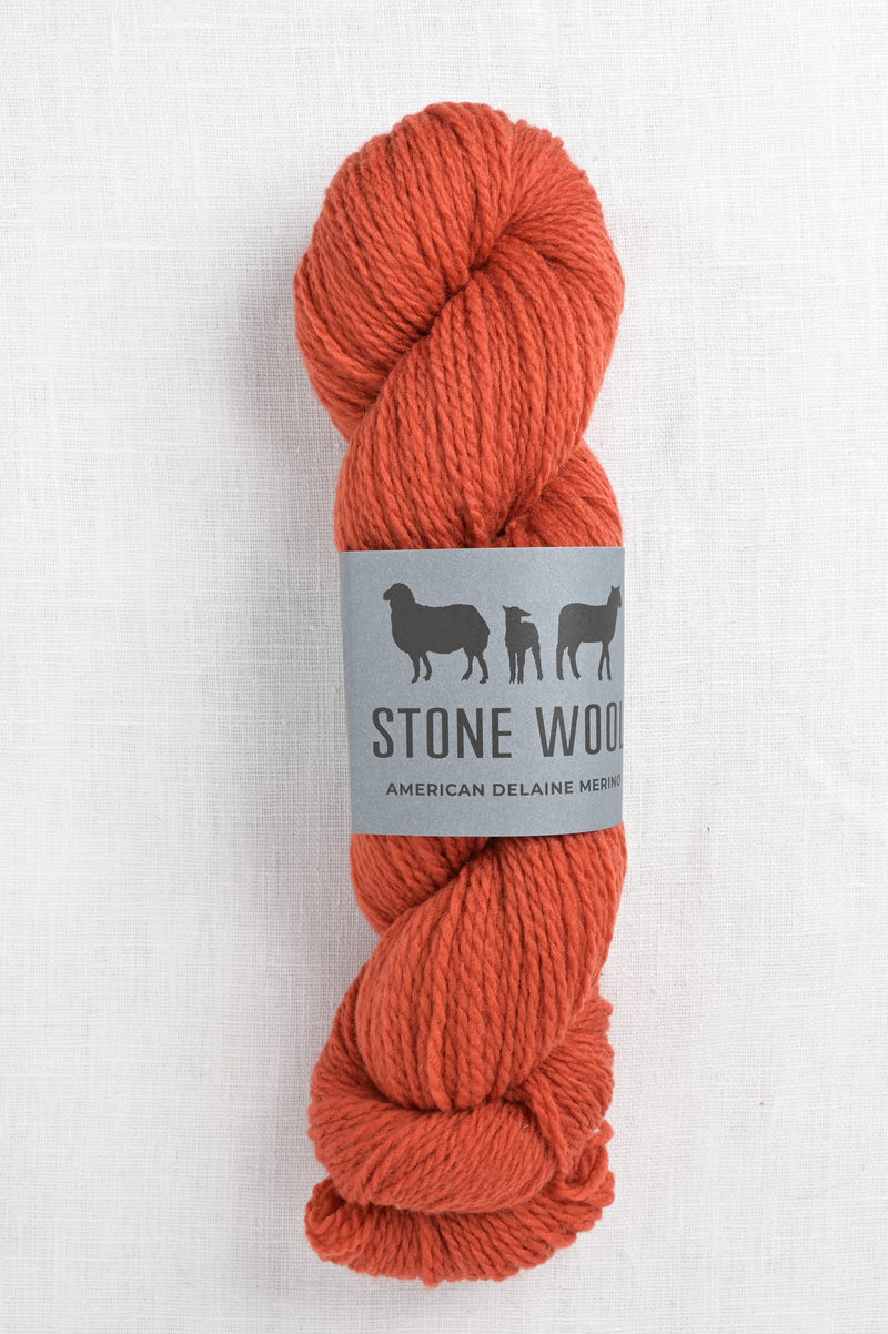 stone wool delaine merino saffron
