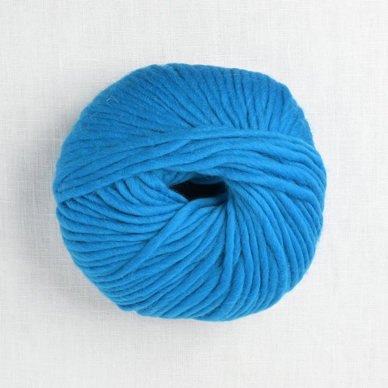 the fibre company &make super bulky hyper blue