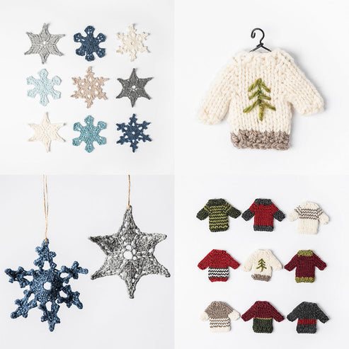 Holiday Snowflakes & Mini Sweater KAL