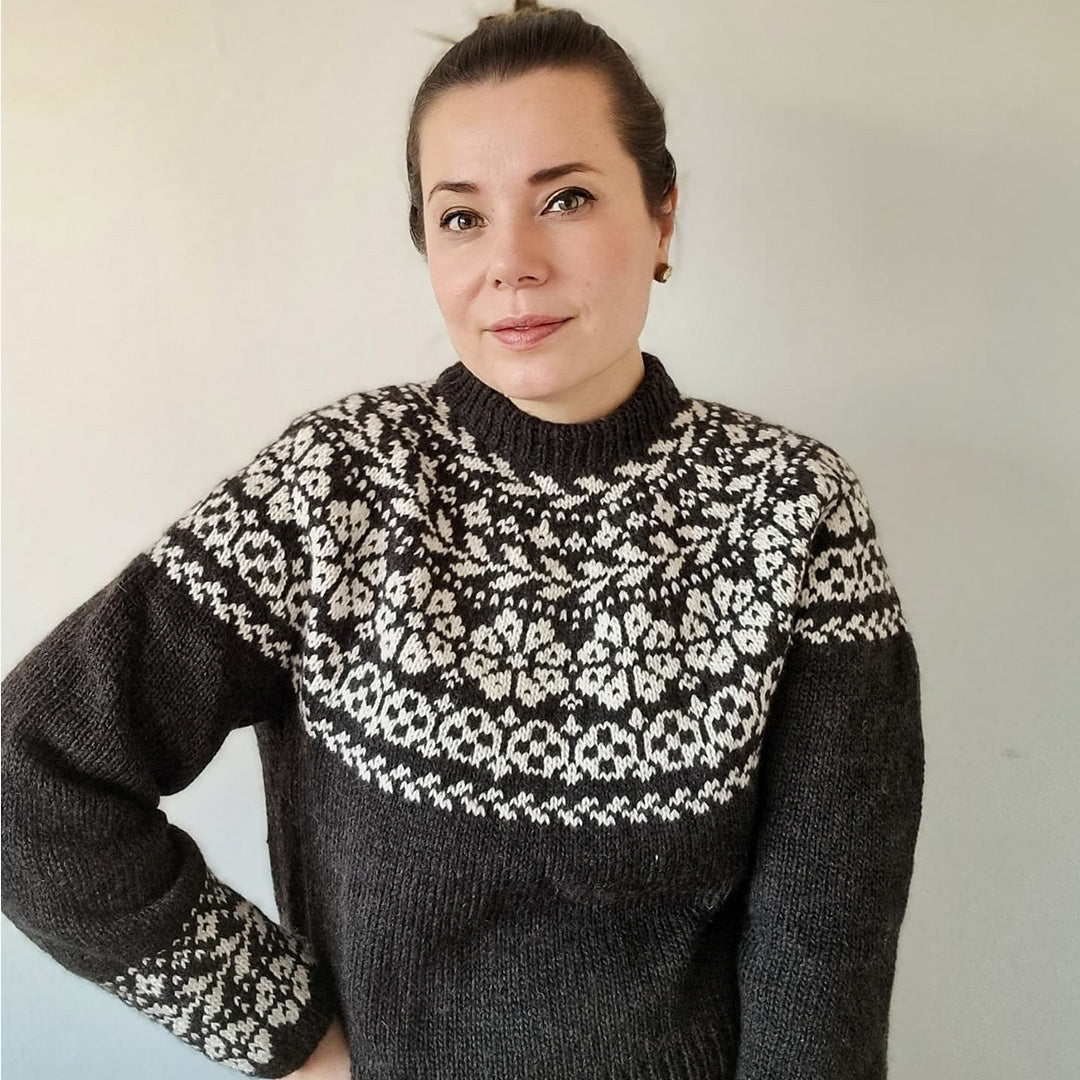 Coming Soon! My First Stranded Colorwork Sweater Help Along