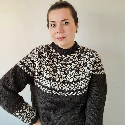 Coming Soon! My First Stranded Colorwork Sweater Help Along