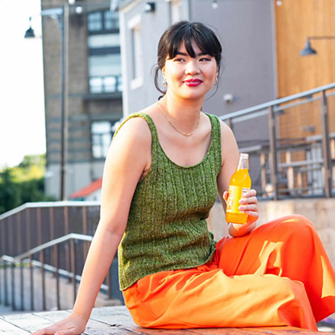 Melle Tank & Cardigan