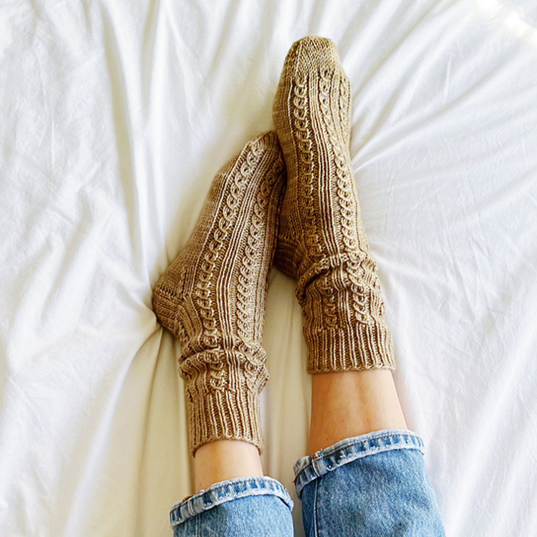Hibernal DK Socks by Summer Lee