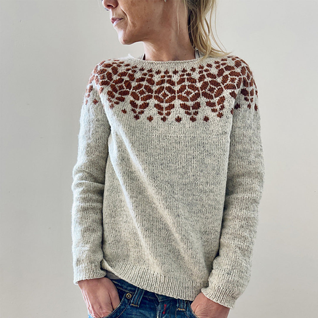 Nasrin Colorwork Sweater by Isabell Kraemer