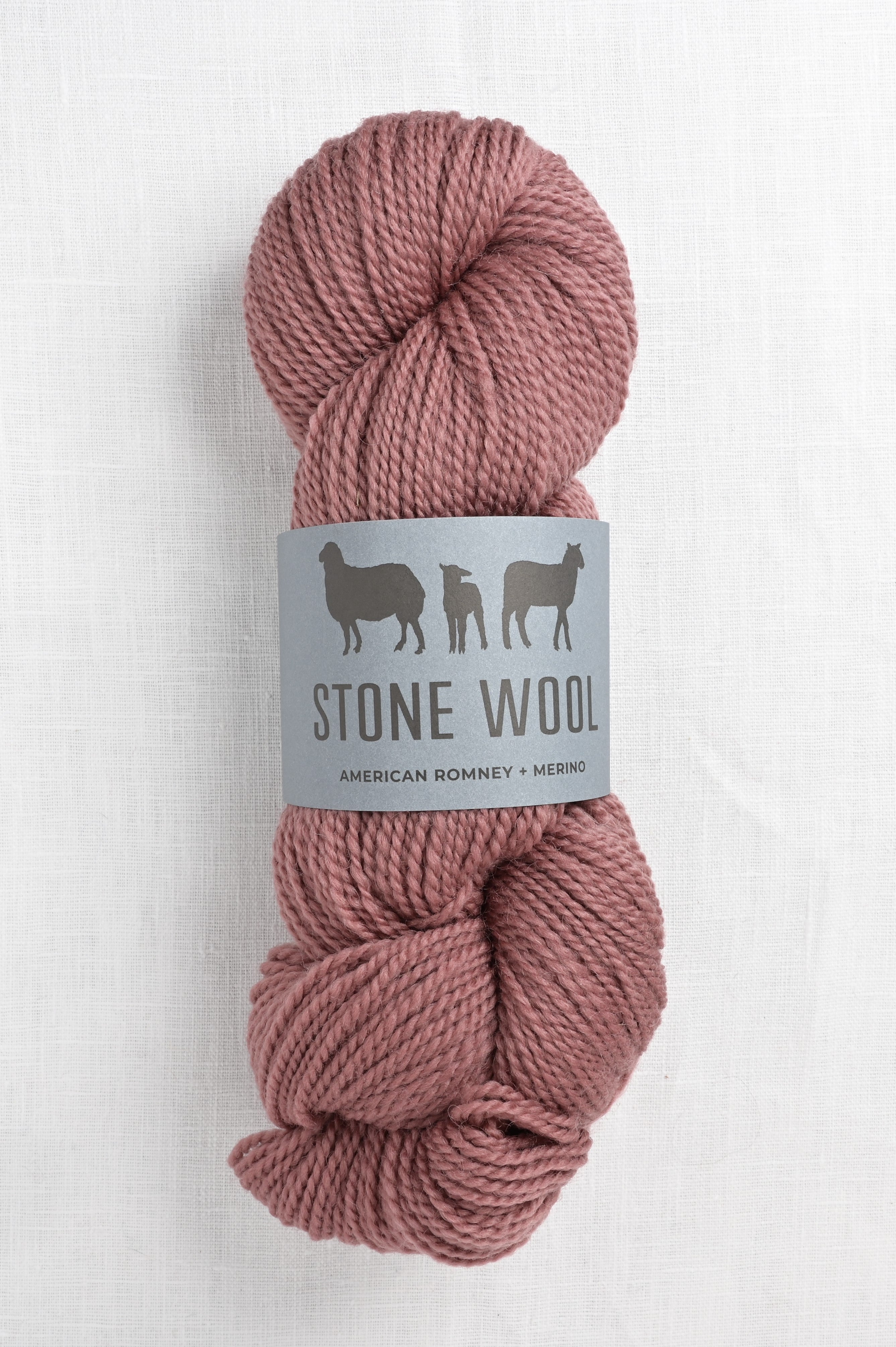 Stone Wool Color Stone Wool Romney + Merino – Wool and Company