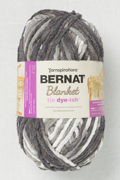 Bernat Blanket Tie Dye-ish