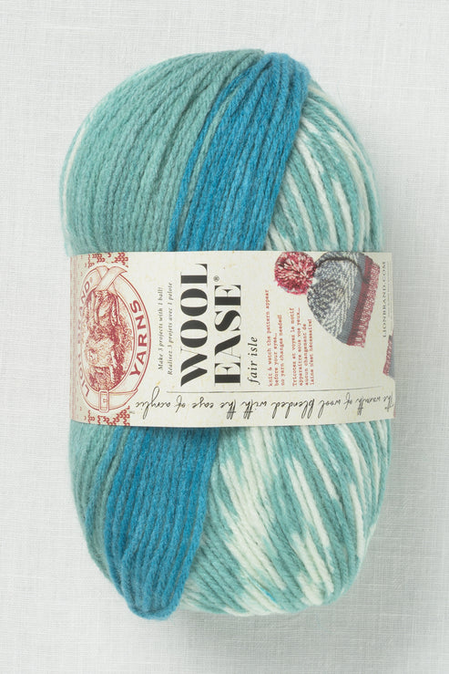 Lion Brand Wool Ease Fair Isle