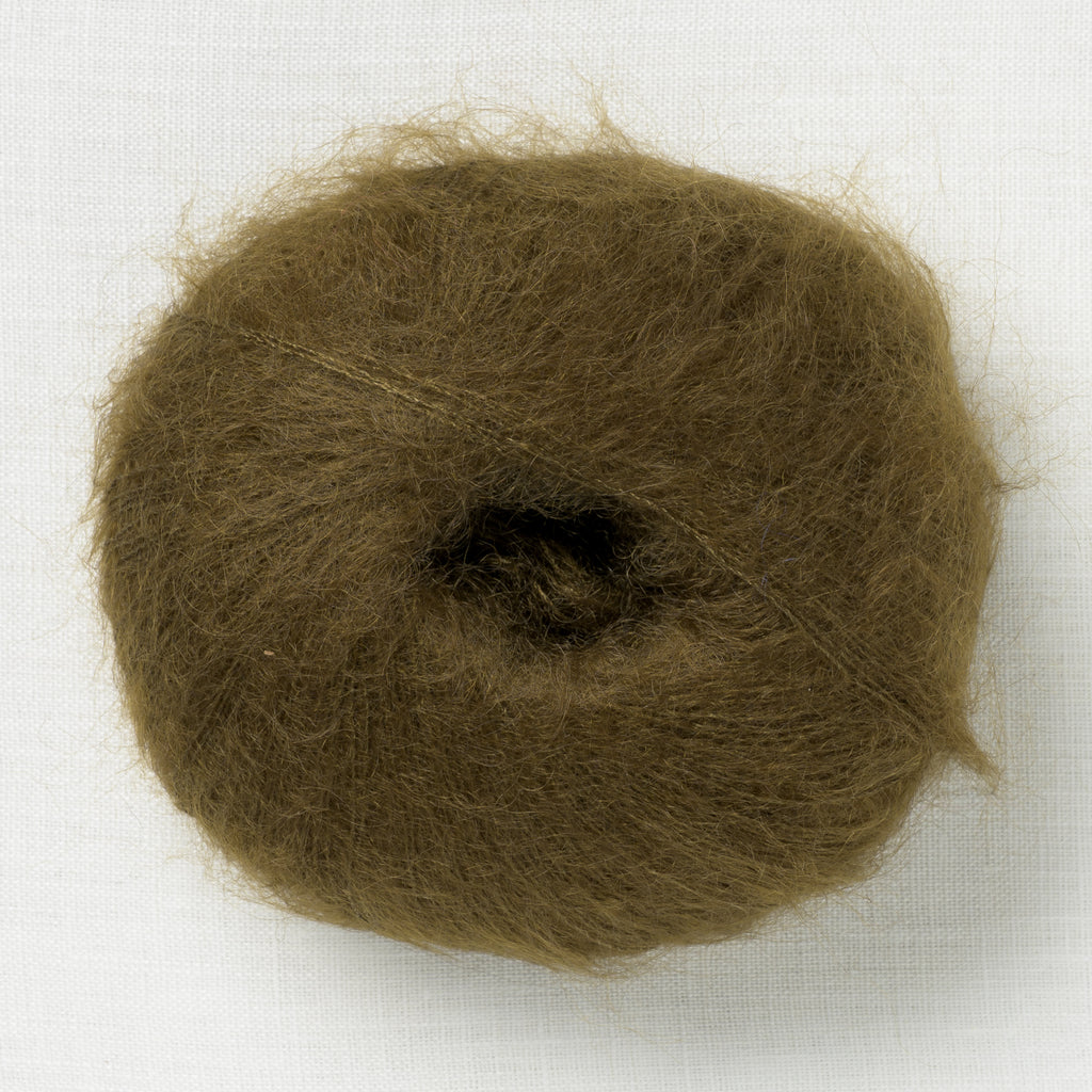 Knitting for Olive Soft Silk Mohair Olive Brown