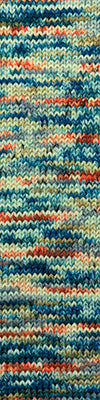 Cascade 220 Superwash Hand Paints 1025 Scuba swatch