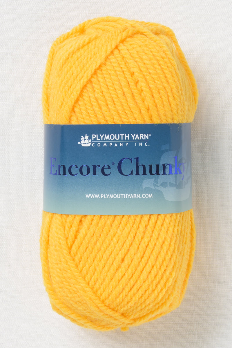 Plymouth Encore Chunky 1382 Bright Yellow