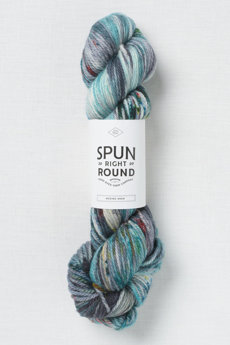 Spun Right Round Merino Aran Dr. Amp