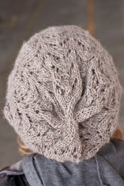 Fishtail Lace Slouch Hat by Shannon Dunbabin