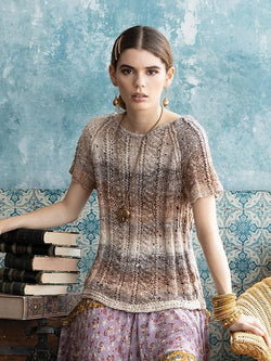 Lace Raglan Tee by Mari Lynn Patrick