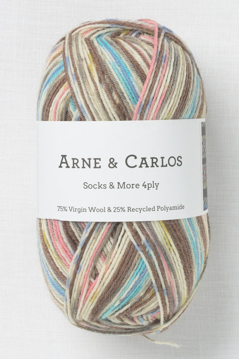 Arne & Carlos Socks & More 4ply Late Afternoon Color