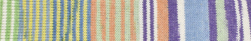 Juniper Moon Farm Cumulus Stripes 513 Belize Sunrise swatch