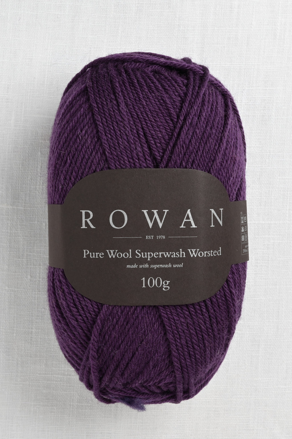 Rowen Wool Rowan Pure Wool Worsted 198 Eggplant – Wool and Company