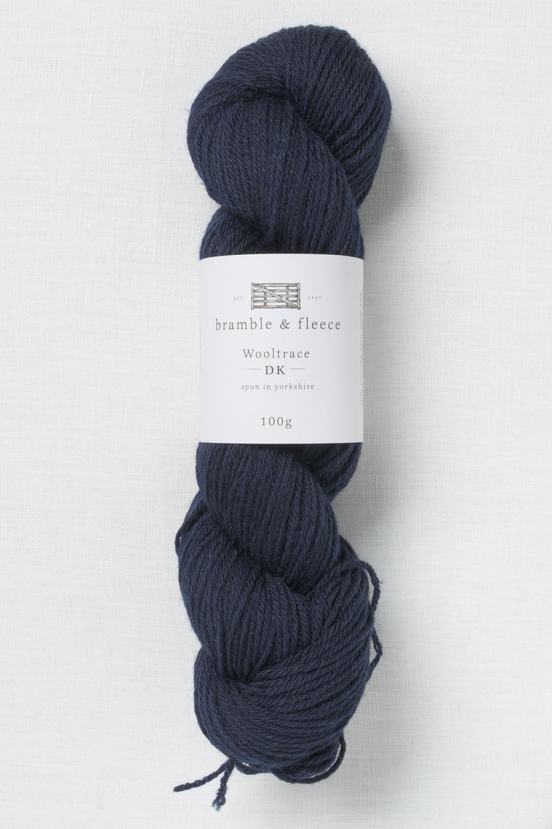 Bramble & Fleece Wooltrace DK 318 Perfect Navy