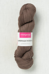 Sweet Georgia Superwash Worsted Black Truffle