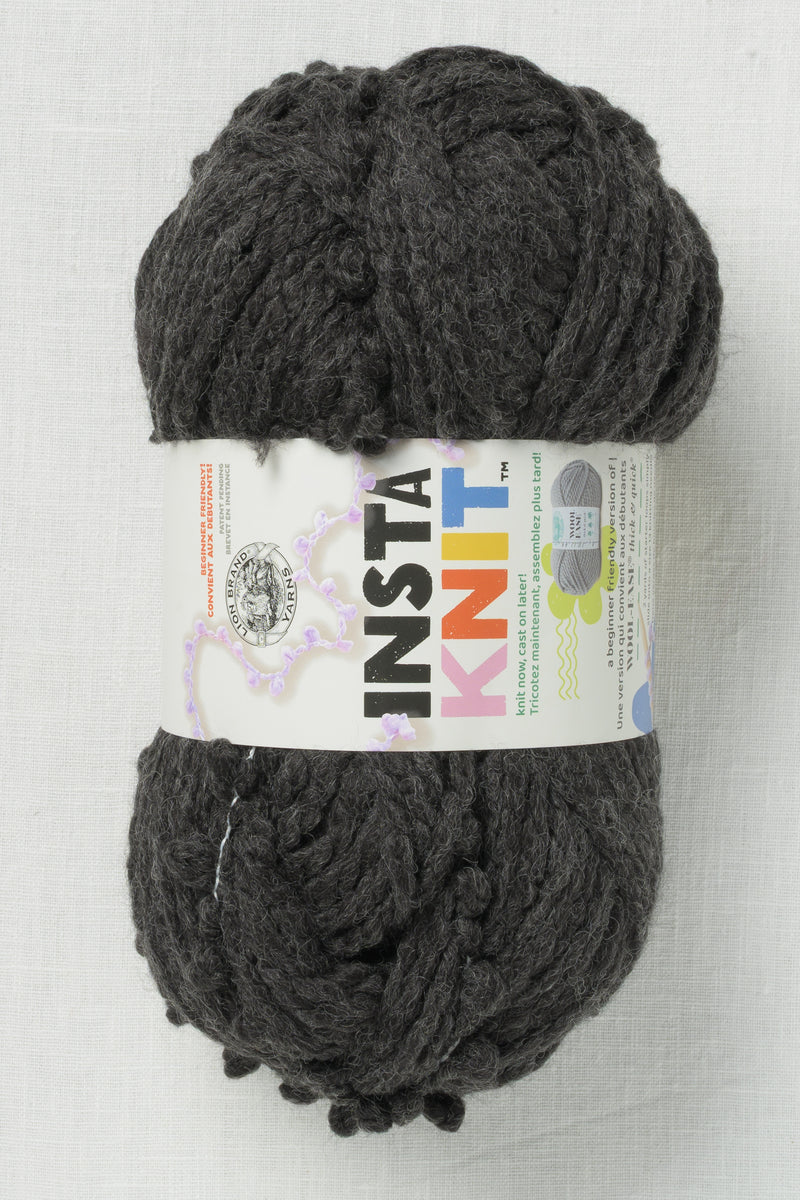 Lion Brand InstaKnit 151AE Soot Yourself