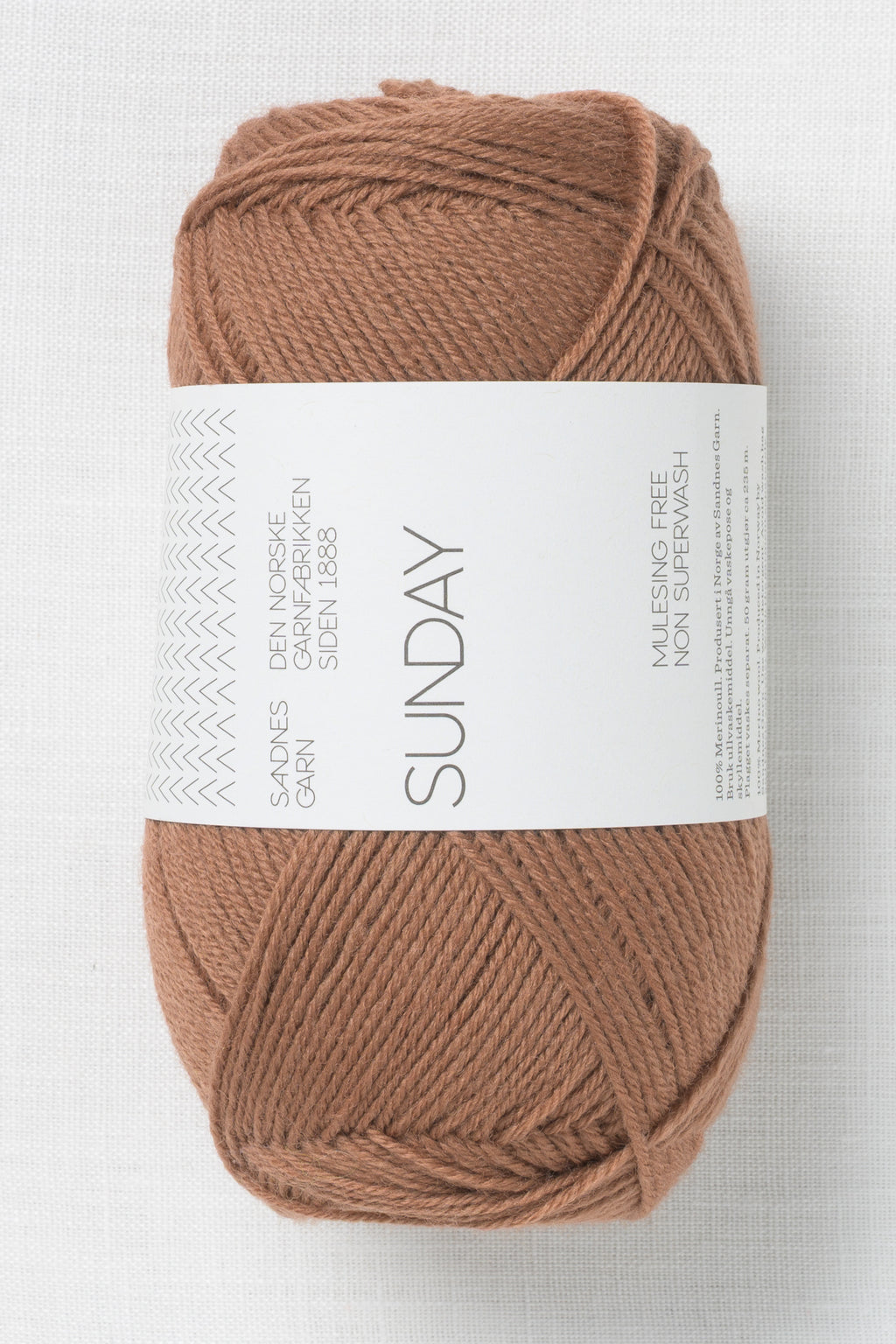 Sandnes Garn Sunday 3052 Pecan Brown