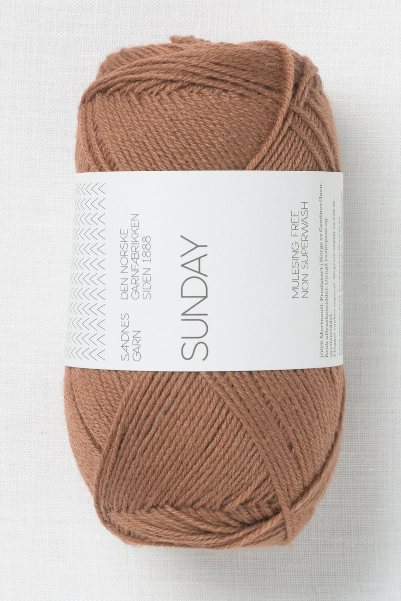 Sandnes Garn Sunday 3052 Pecan Brown
